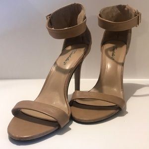 Nude sandals